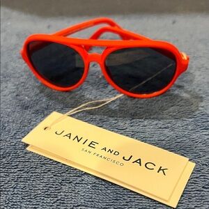 Janie and Jack Vibrant Red Sunglasses